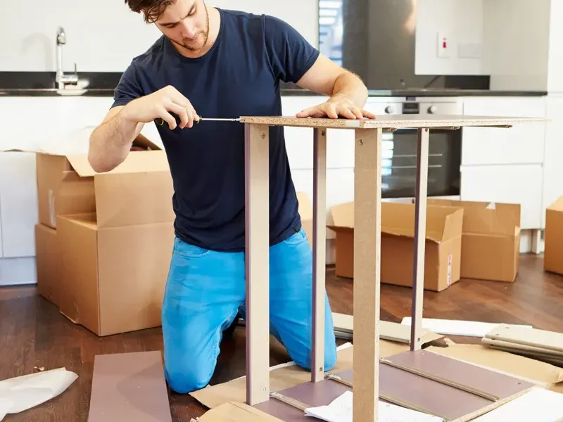 فك وتركيب الأثاث